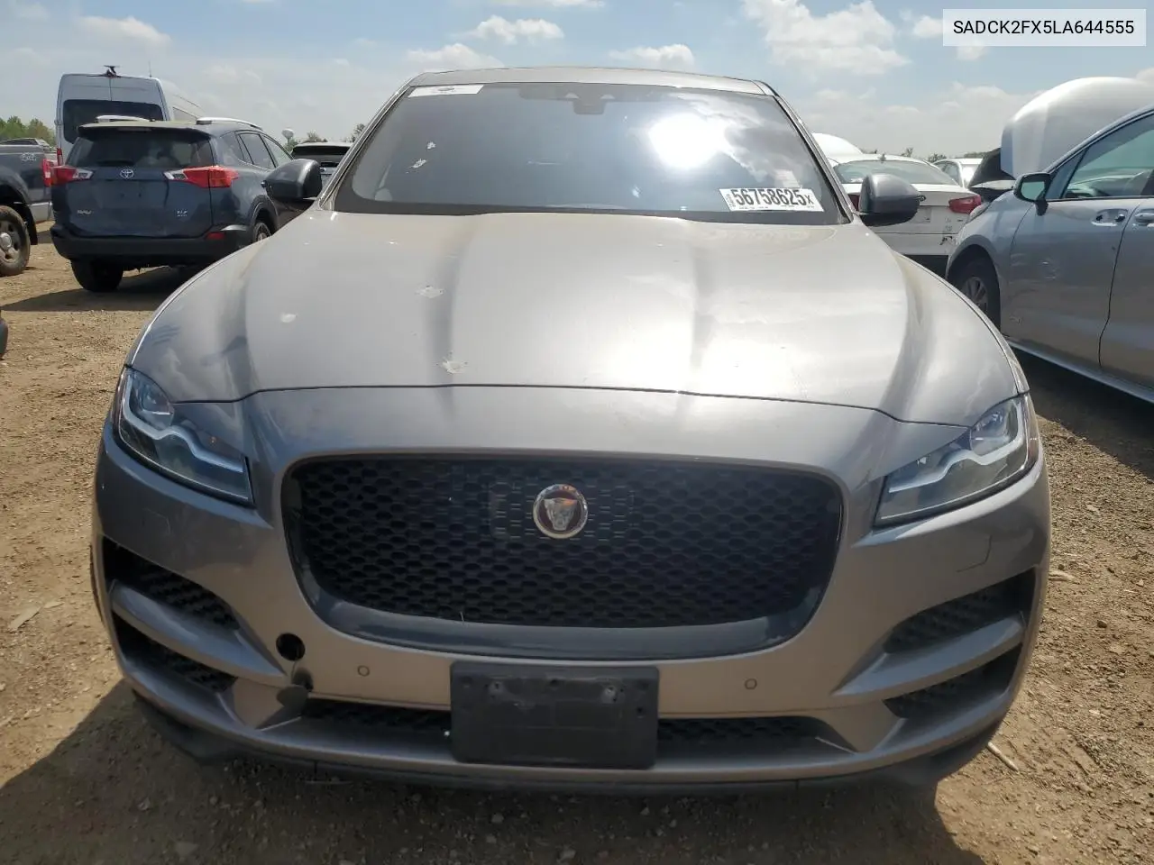 2020 Jaguar F-Pace Prestige VIN: SADCK2FX5LA644555 Lot: 56758625