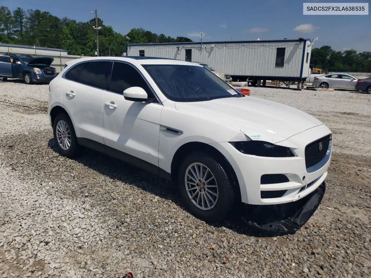 2020 Jaguar F-Pace VIN: SADCS2FX2LA638535 Lot: 57577025