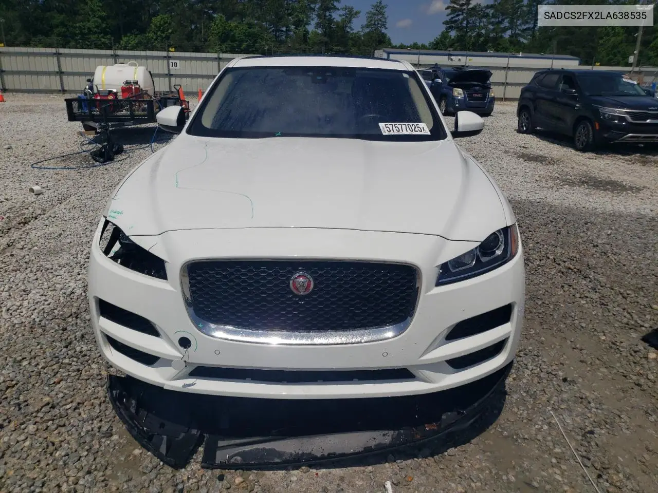 2020 Jaguar F-Pace VIN: SADCS2FX2LA638535 Lot: 57577025