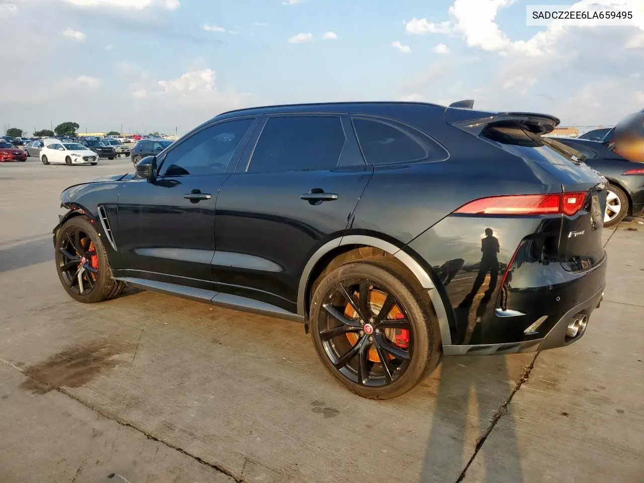2020 Jaguar F-Pace Svr VIN: SADCZ2EE6LA659495 Lot: 59194975