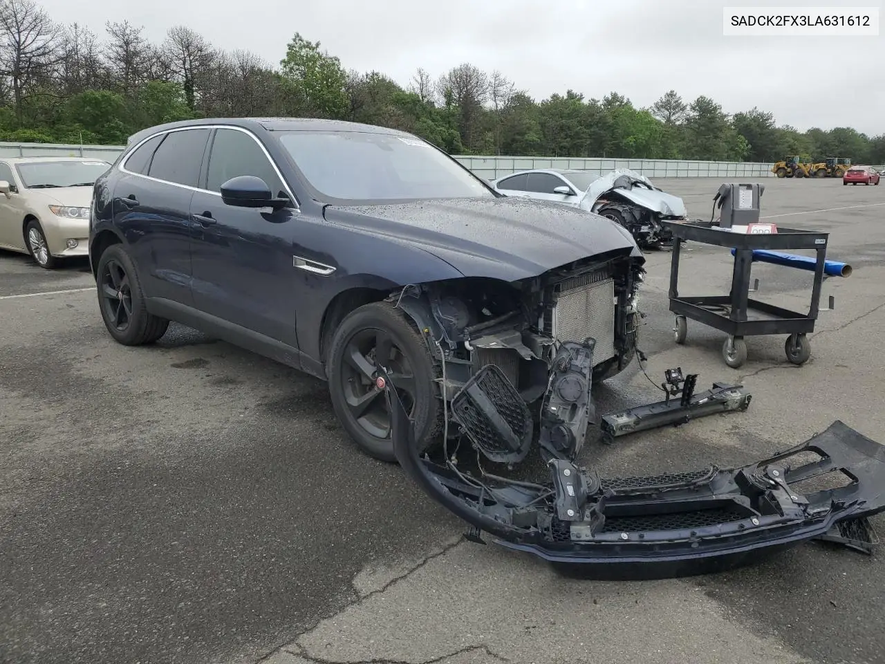 2020 Jaguar F-Pace Prestige VIN: SADCK2FX3LA631612 Lot: 59767335