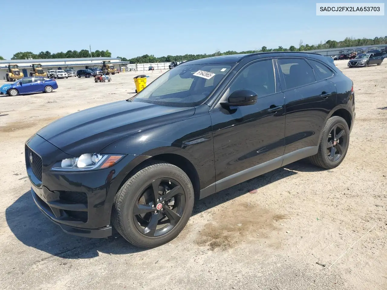 2020 Jaguar F-Pace Premium VIN: SADCJ2FX2LA653703 Lot: 61642665