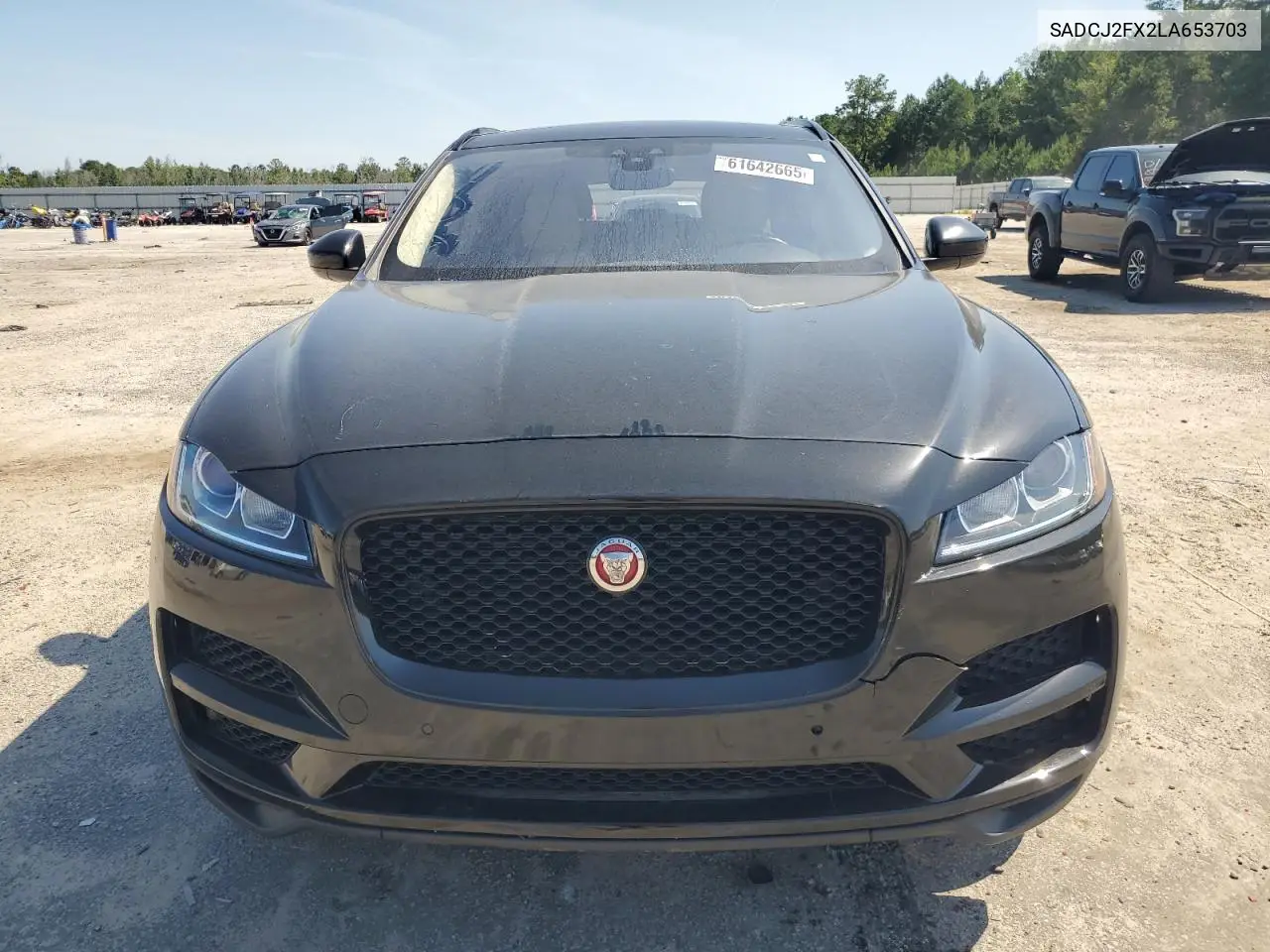 2020 Jaguar F-Pace Premium VIN: SADCJ2FX2LA653703 Lot: 61642665