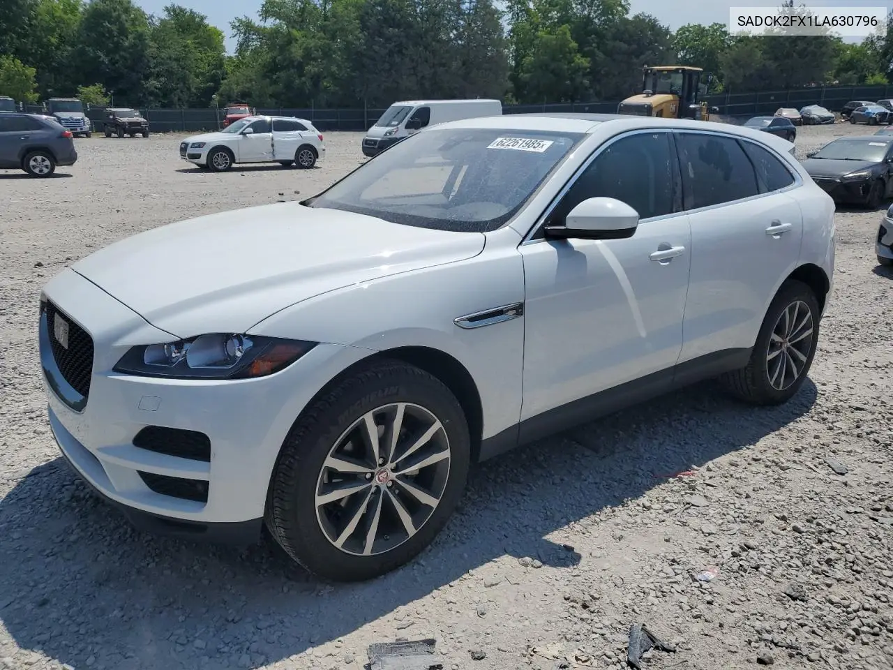 2020 Jaguar F-Pace Prestige VIN: SADCK2FX1LA630796 Lot: 62261985