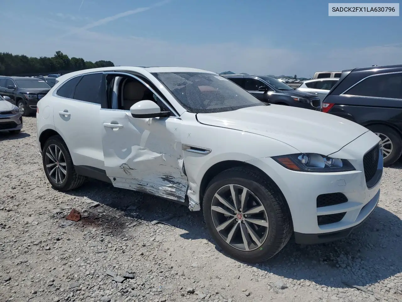 2020 Jaguar F-Pace Prestige VIN: SADCK2FX1LA630796 Lot: 62261985
