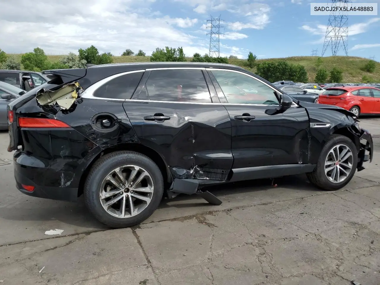 2020 Jaguar F-Pace Premium VIN: SADCJ2FX5LA648883 Lot: 62519295
