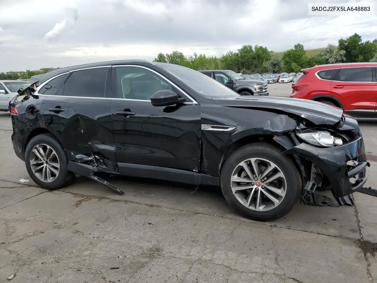 2020 Jaguar F-Pace Premium VIN: SADCJ2FX5LA648883 Lot: 62519295