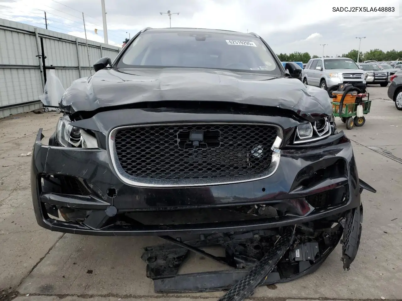 2020 Jaguar F-Pace Premium VIN: SADCJ2FX5LA648883 Lot: 62519295