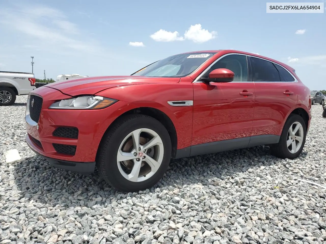 2020 Jaguar F-Pace Premium VIN: SADCJ2FX6LA654904 Lot: 62610455