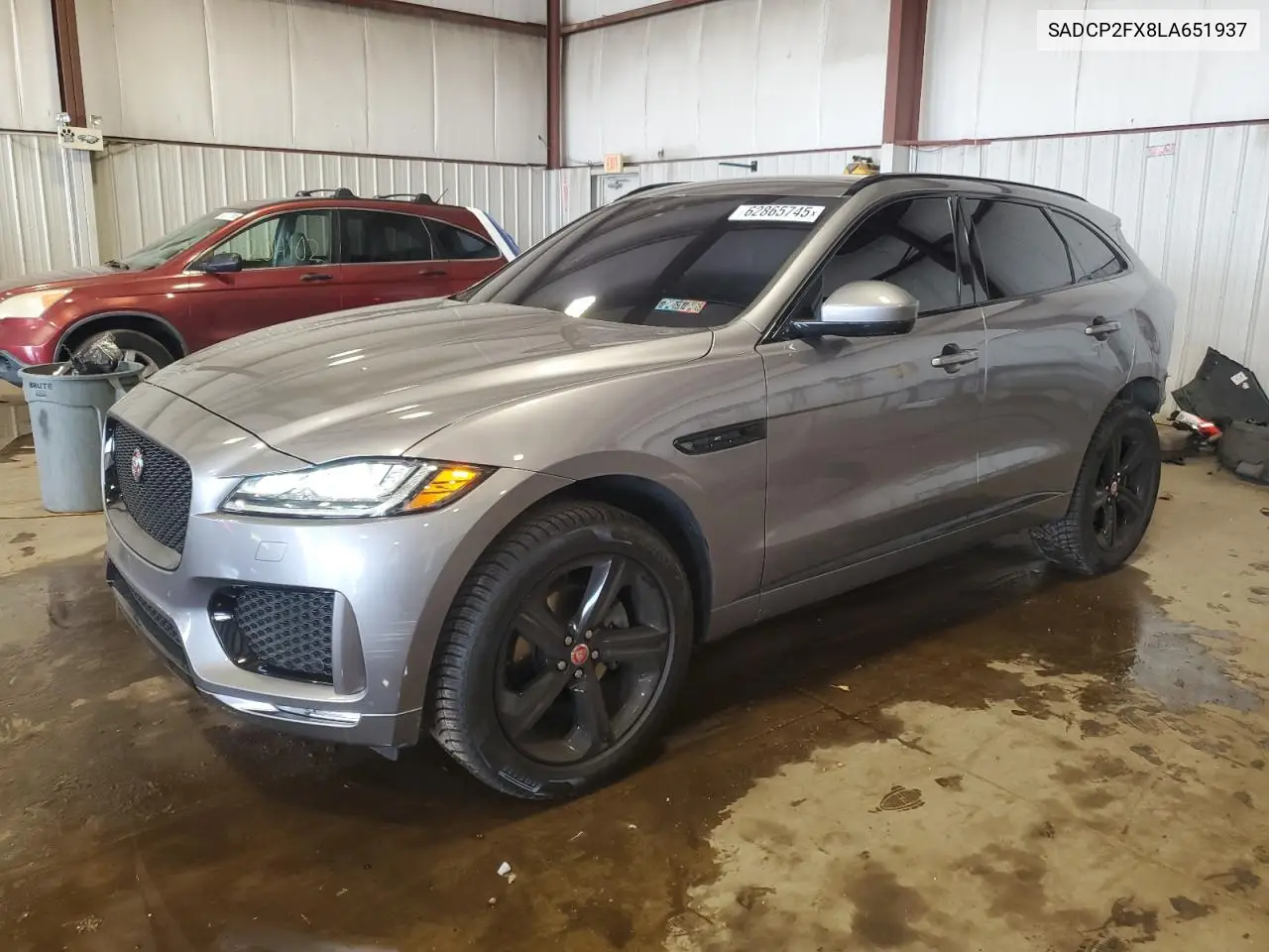 2020 Jaguar F-Pace Checkered Flag VIN: SADCP2FX8LA651937 Lot: 62865745
