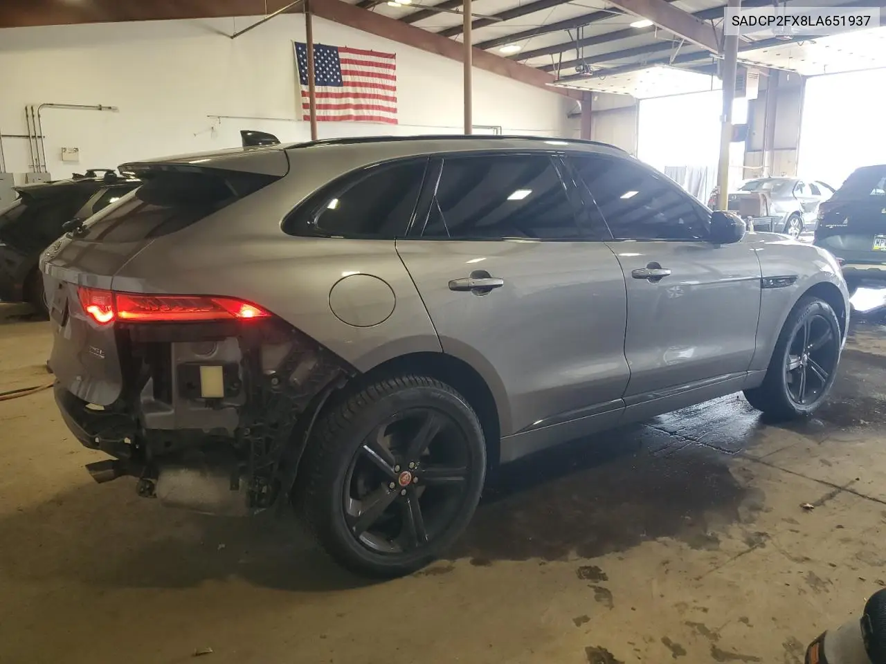 2020 Jaguar F-Pace Checkered Flag VIN: SADCP2FX8LA651937 Lot: 62865745
