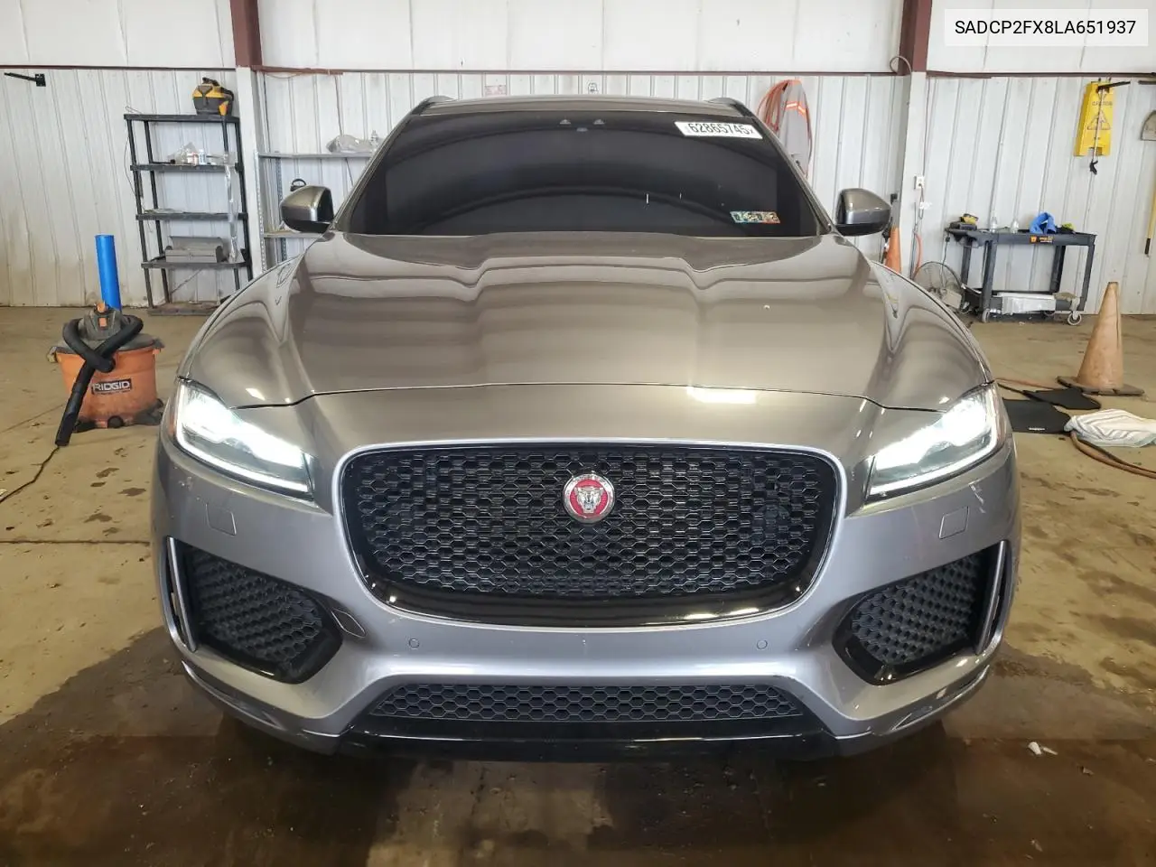 2020 Jaguar F-Pace Checkered Flag VIN: SADCP2FX8LA651937 Lot: 62865745