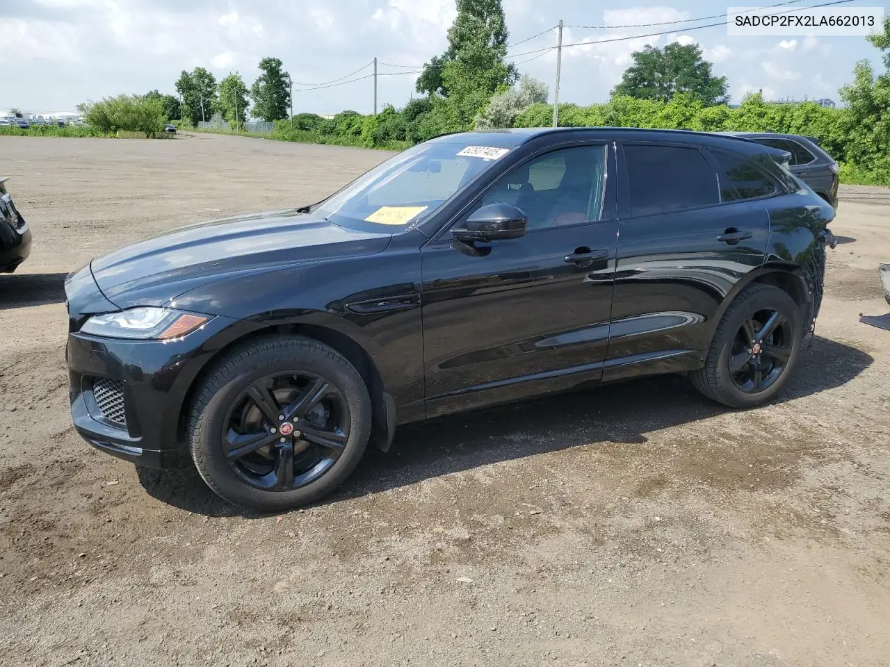 2020 Jaguar F-Pace Checkered Flag VIN: SADCP2FX2LA662013 Lot: 62937405