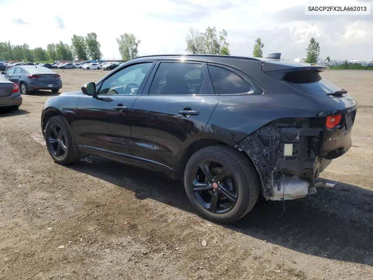 2020 Jaguar F-Pace Checkered Flag VIN: SADCP2FX2LA662013 Lot: 62937405