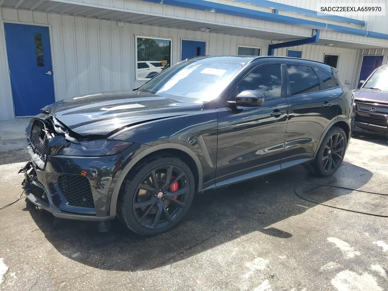 2020 Jaguar F-Pace Svr VIN: SADCZ2EEXLA659970 Lot: 63022745