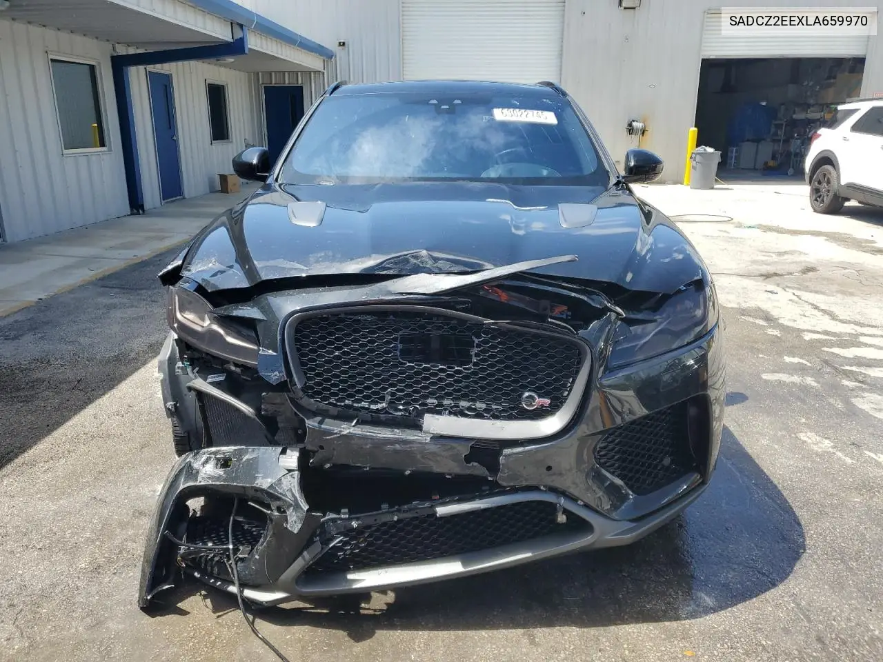 2020 Jaguar F-Pace Svr VIN: SADCZ2EEXLA659970 Lot: 63022745