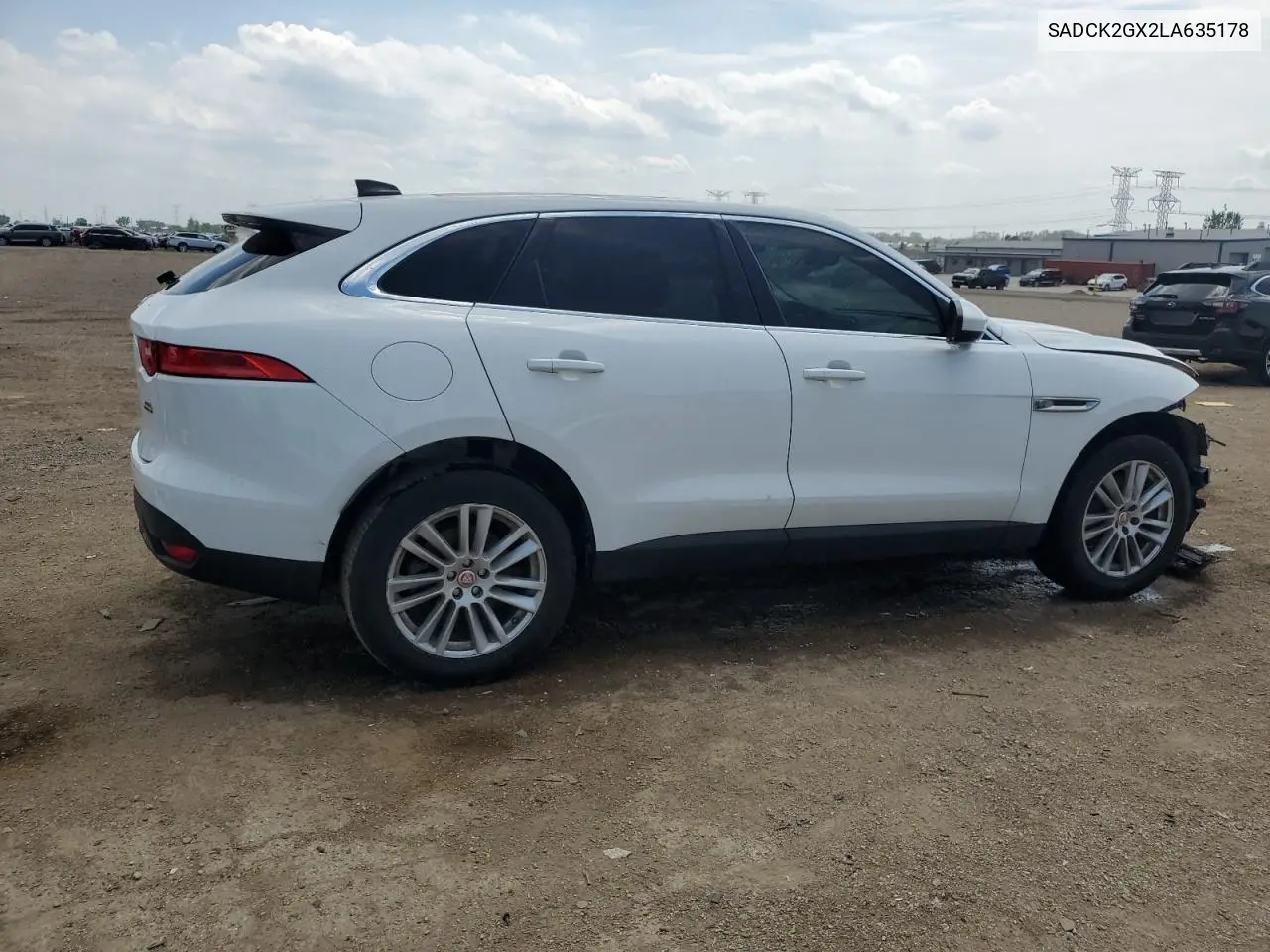 2020 Jaguar F-Pace Prestige VIN: SADCK2GX2LA635178 Lot: 63749635