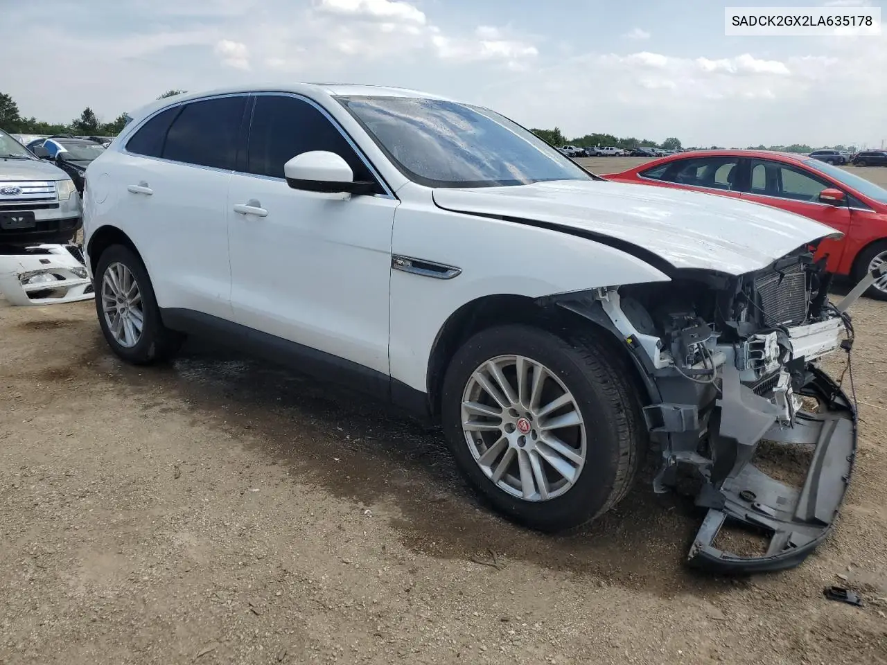 2020 Jaguar F-Pace Prestige VIN: SADCK2GX2LA635178 Lot: 63749635