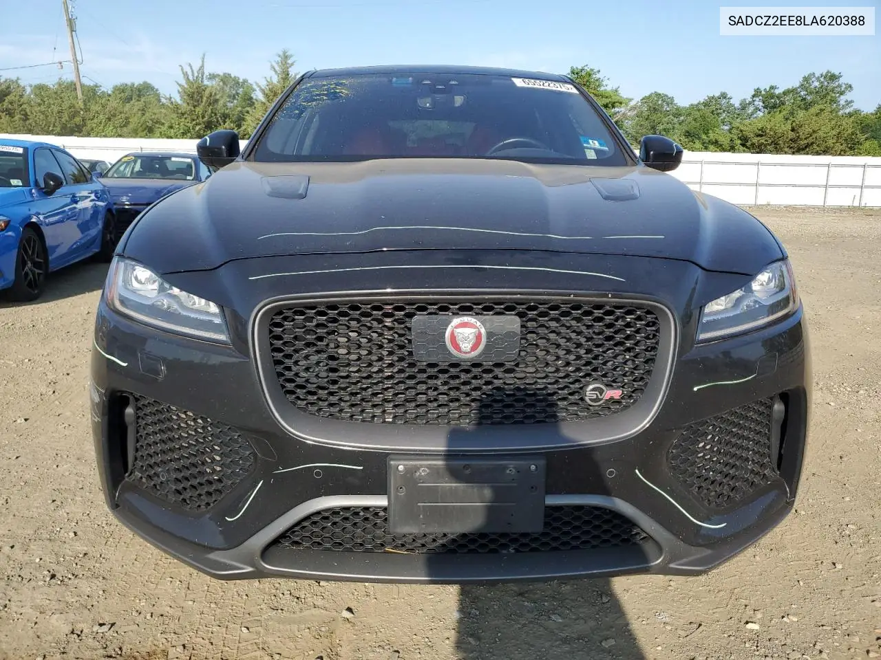 2020 Jaguar F-Pace Svr VIN: SADCZ2EE8LA620388 Lot: 65522375