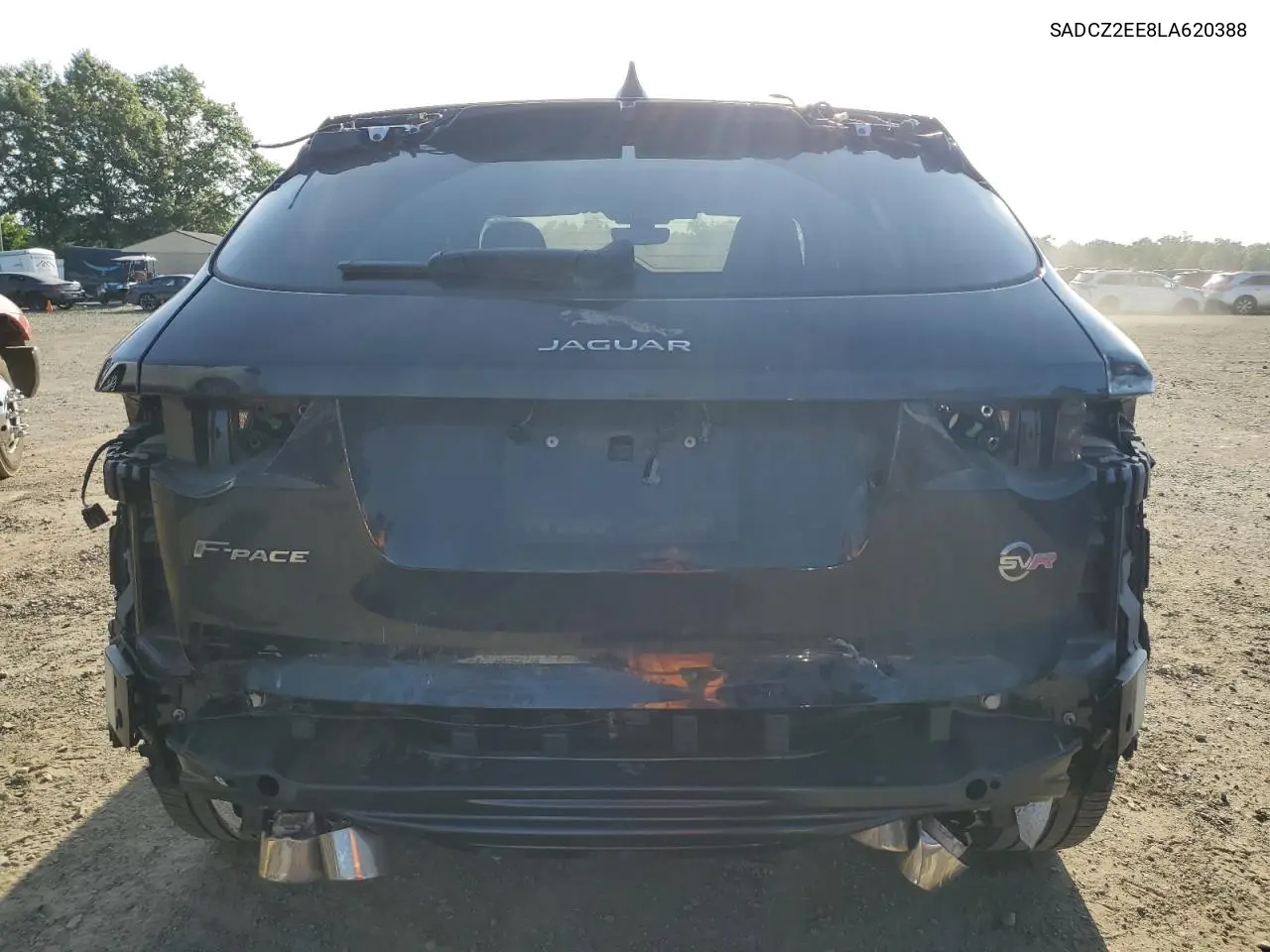 2020 Jaguar F-Pace Svr VIN: SADCZ2EE8LA620388 Lot: 65522375