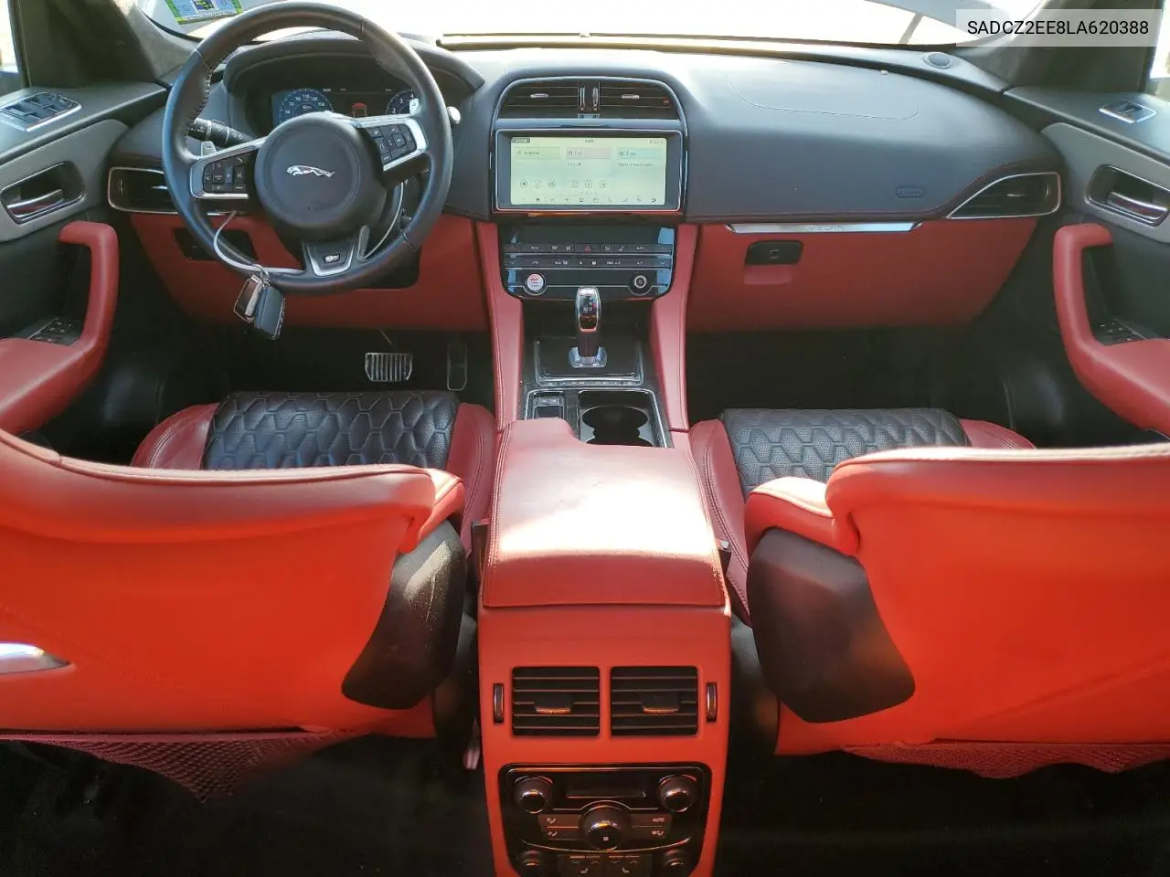 2020 Jaguar F-Pace Svr VIN: SADCZ2EE8LA620388 Lot: 65522375