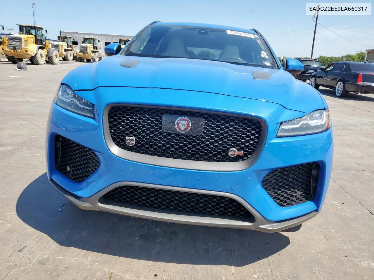 2020 Jaguar F-Pace Svr VIN: SADCZ2EE9LA660317 Lot: 65551555