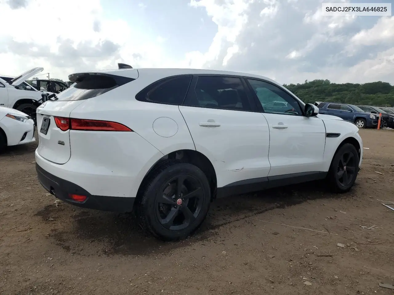 2020 Jaguar F-Pace Premium VIN: SADCJ2FX3LA646825 Lot: 65773195