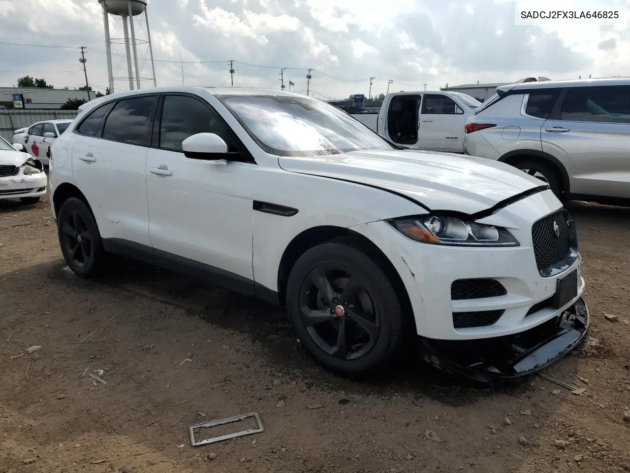 2020 Jaguar F-Pace Premium VIN: SADCJ2FX3LA646825 Lot: 65773195