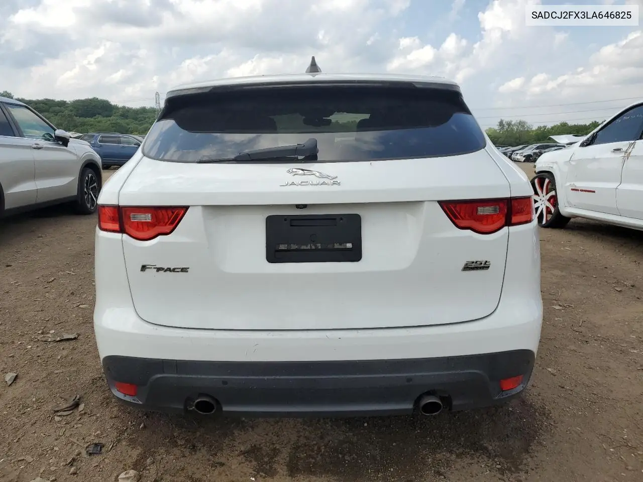 2020 Jaguar F-Pace Premium VIN: SADCJ2FX3LA646825 Lot: 65773195