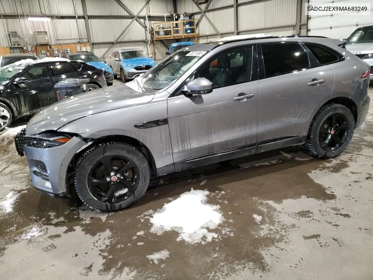 2021 Jaguar F-Pace S VIN: SADCJ2EX9MA683249 Lot: 45011085