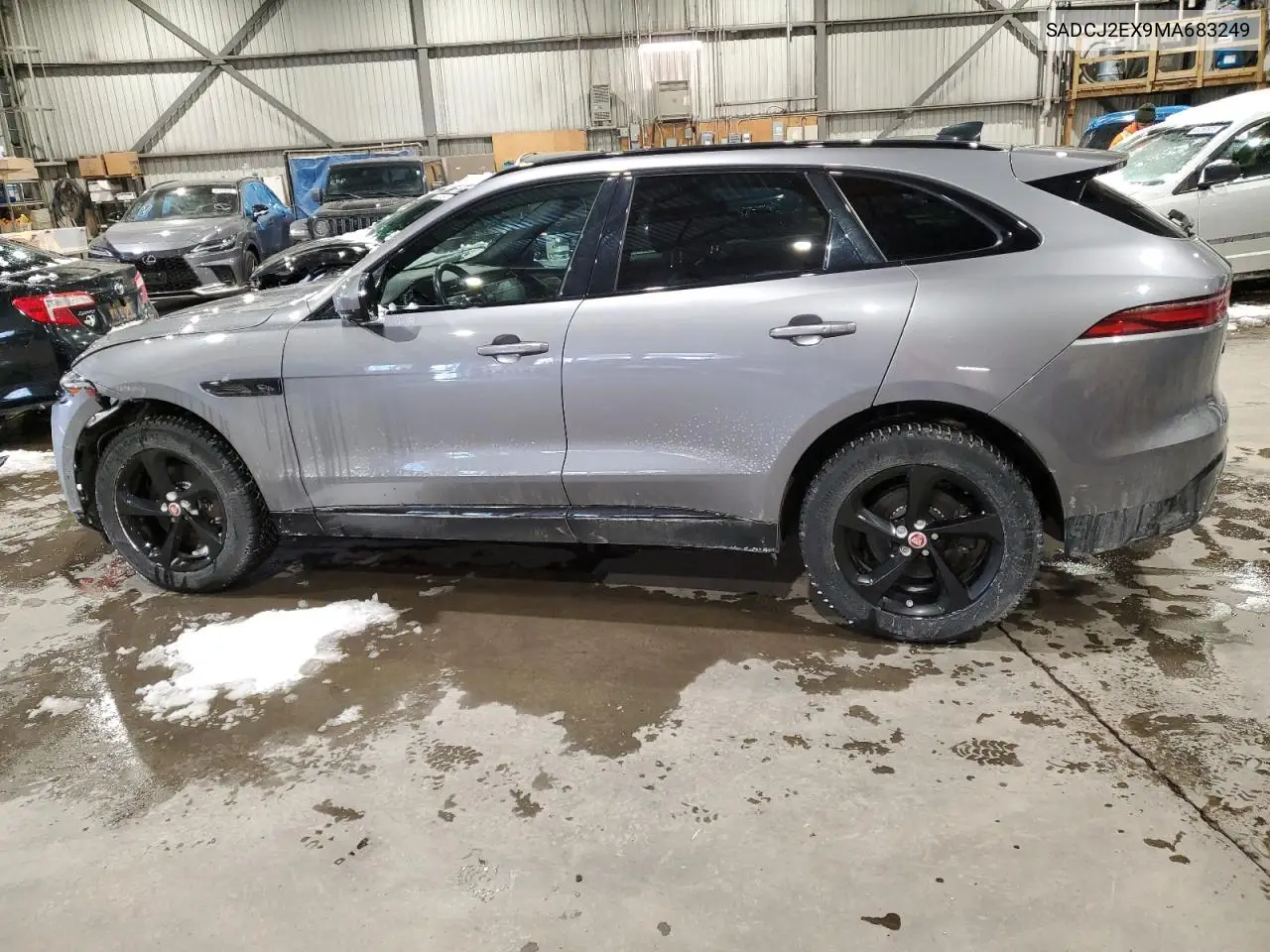 2021 Jaguar F-Pace S VIN: SADCJ2EX9MA683249 Lot: 45011085