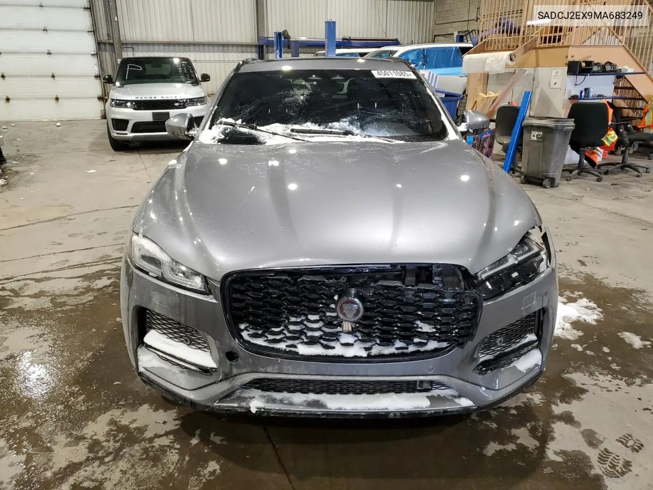 2021 Jaguar F-Pace S VIN: SADCJ2EX9MA683249 Lot: 45011085