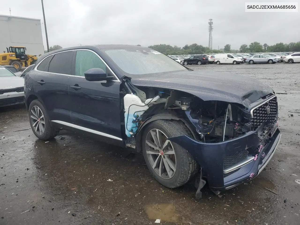 2021 Jaguar F-Pace S VIN: SADCJ2EXXMA685656 Lot: 57763665
