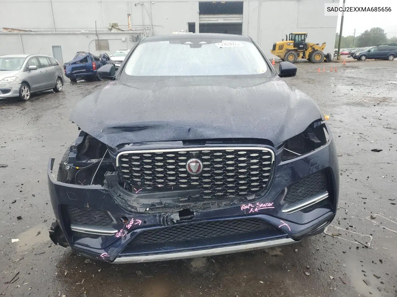2021 Jaguar F-Pace S VIN: SADCJ2EXXMA685656 Lot: 57763665
