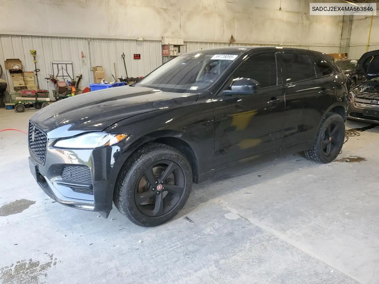 2021 Jaguar F-Pace S VIN: SADCJ2EX4MA663846 Lot: 59728095