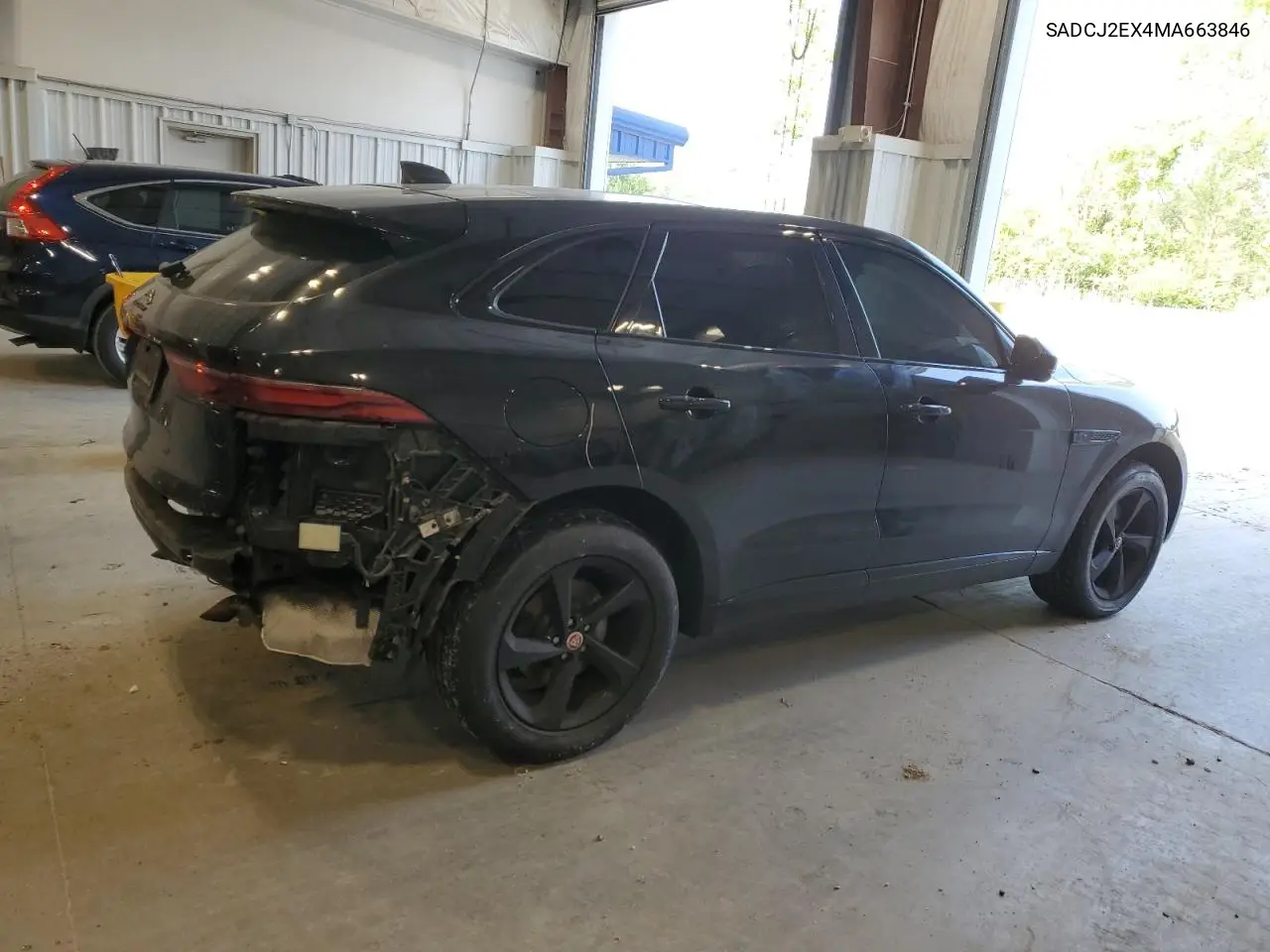 2021 Jaguar F-Pace S VIN: SADCJ2EX4MA663846 Lot: 59728095