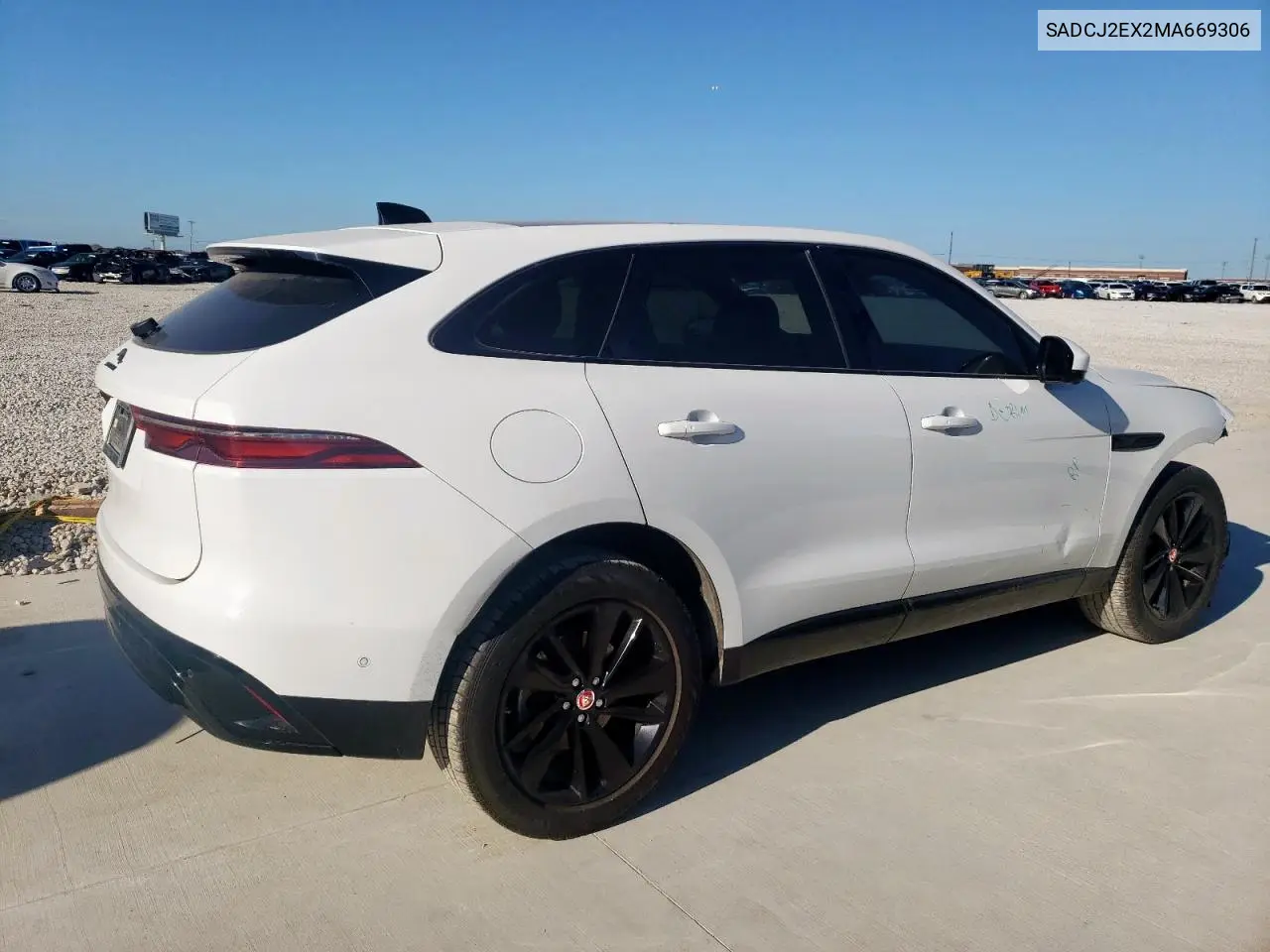 2021 Jaguar F-Pace S VIN: SADCJ2EX2MA669306 Lot: 61135155