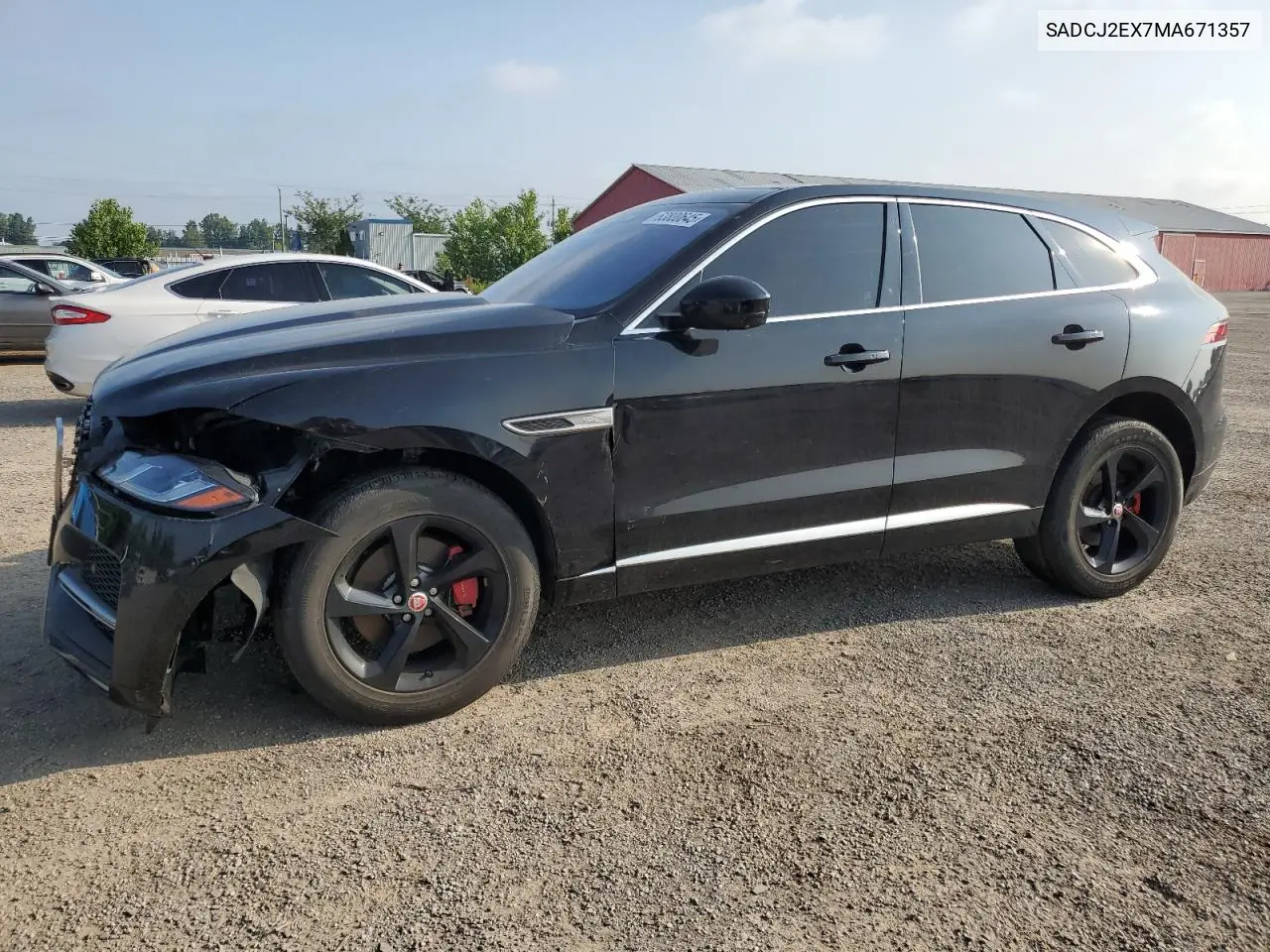 2021 Jaguar F-Pace S VIN: SADCJ2EX7MA671357 Lot: 63800645