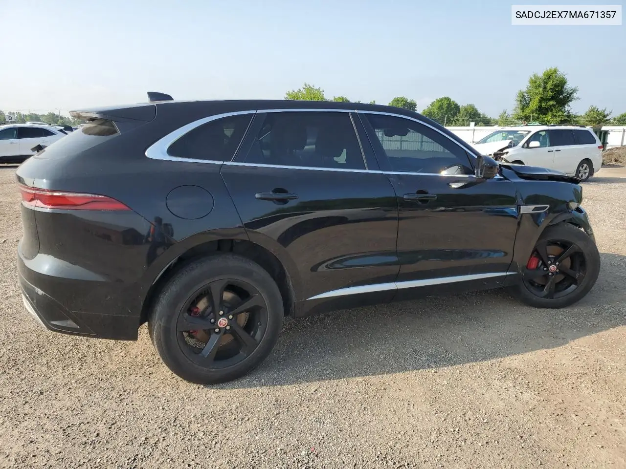 2021 Jaguar F-Pace S VIN: SADCJ2EX7MA671357 Lot: 63800645