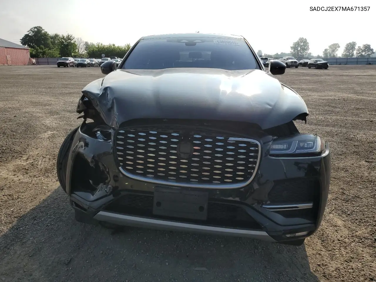 2021 Jaguar F-Pace S VIN: SADCJ2EX7MA671357 Lot: 63800645
