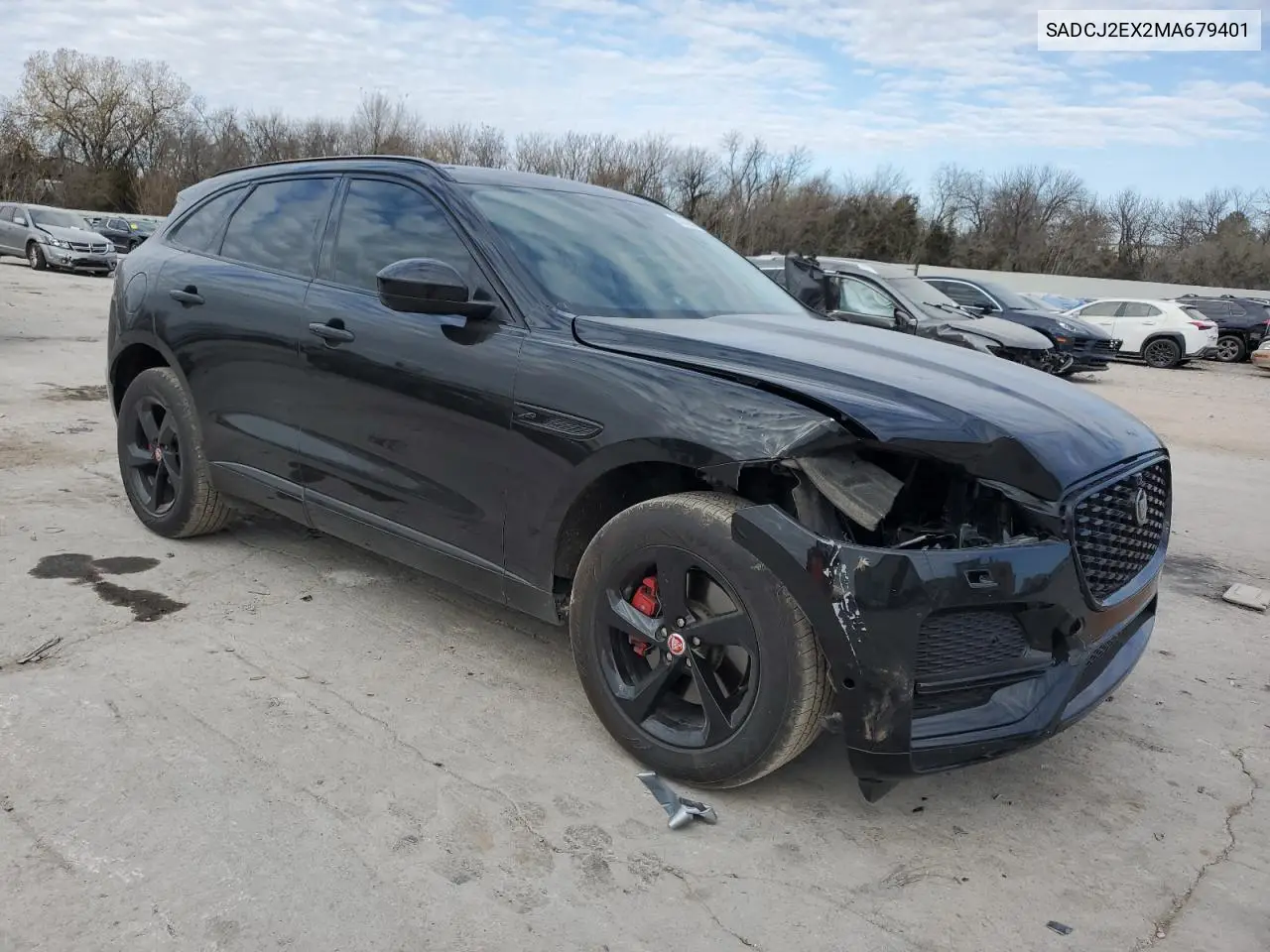 2021 Jaguar F-Pace S VIN: SADCJ2EX2MA679401 Lot: 83733604
