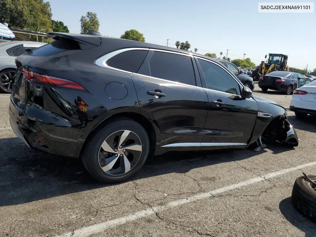 2022 Jaguar F-Pace S VIN: SADCJ2EX4NA691101 Lot: 62684095