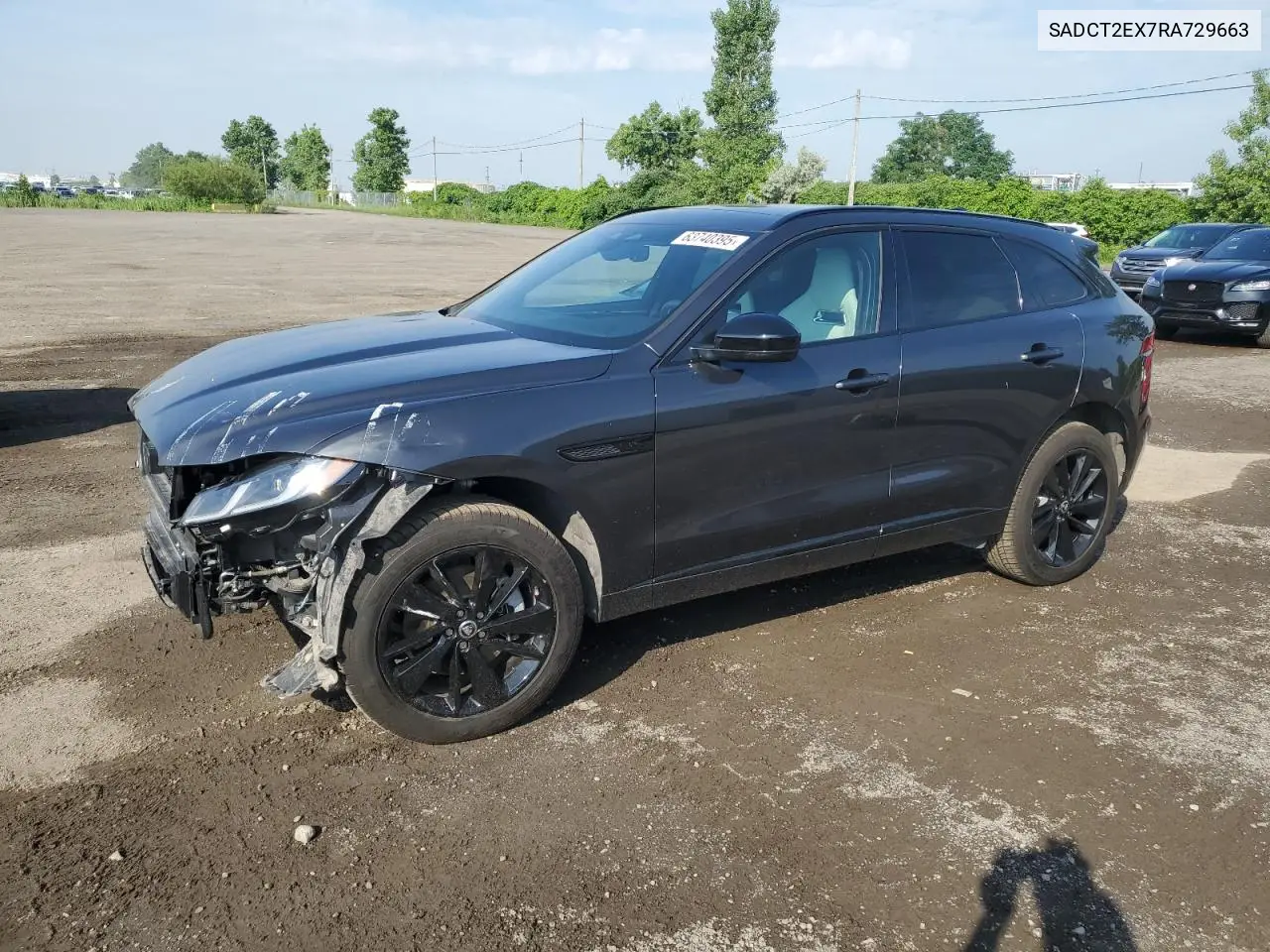2024 Jaguar F-Pace R-Dynamic S VIN: SADCT2EX7RA729663 Lot: 63740395