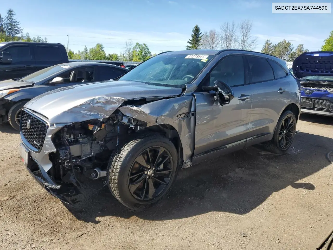 2025 Jaguar F-Pace R-Dynamic S VIN: SADCT2EX7SA744590 Lot: 57273545