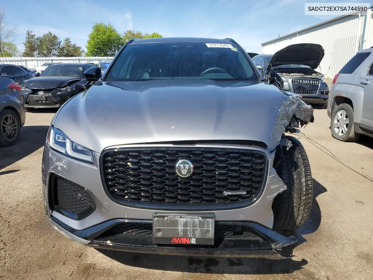2025 Jaguar F-Pace R-Dynamic S VIN: SADCT2EX7SA744590 Lot: 57273545