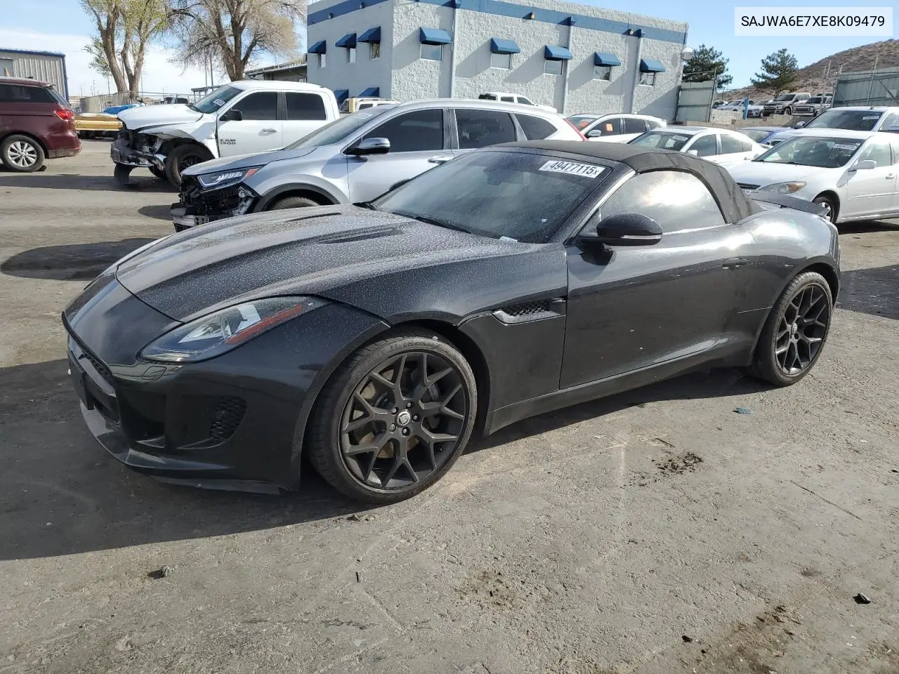 2014 Jaguar F-Type VIN: SAJWA6E7XE8K09479 Lot: 49477115