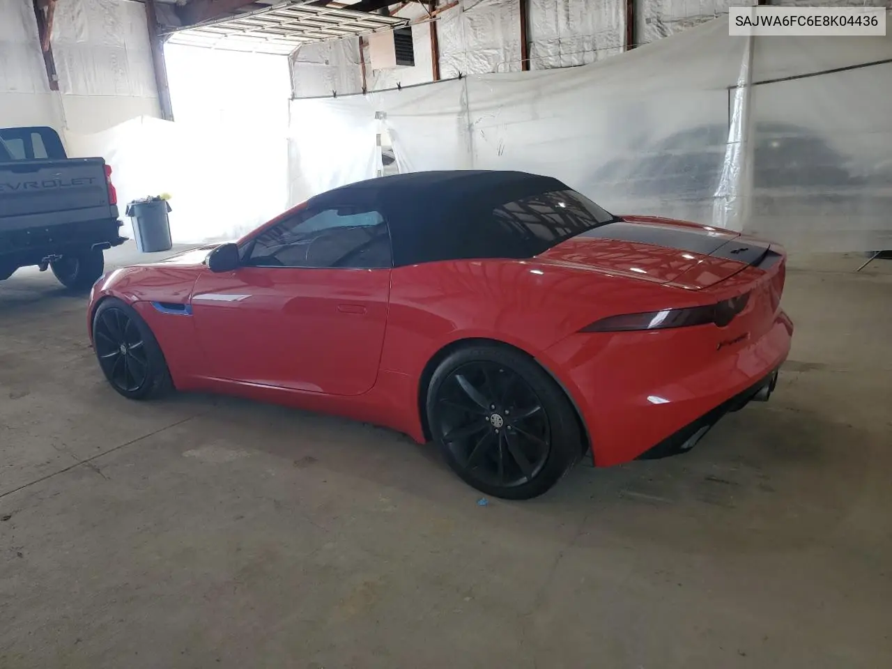 2014 Jaguar F-Type S VIN: SAJWA6FC6E8K04436 Lot: 55613915