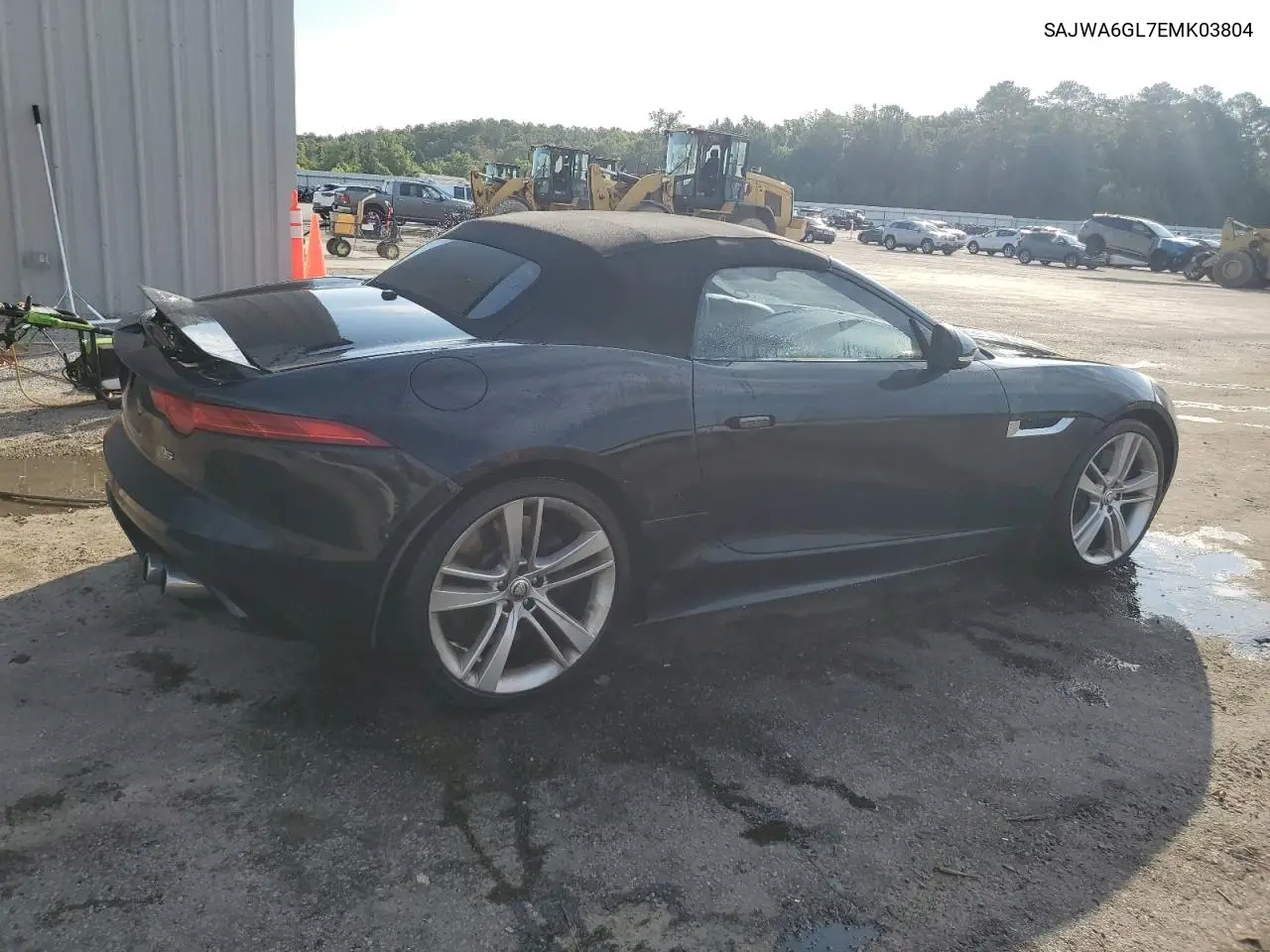 2014 Jaguar F-Type V8 S VIN: SAJWA6GL7EMK03804 Lot: 62060595