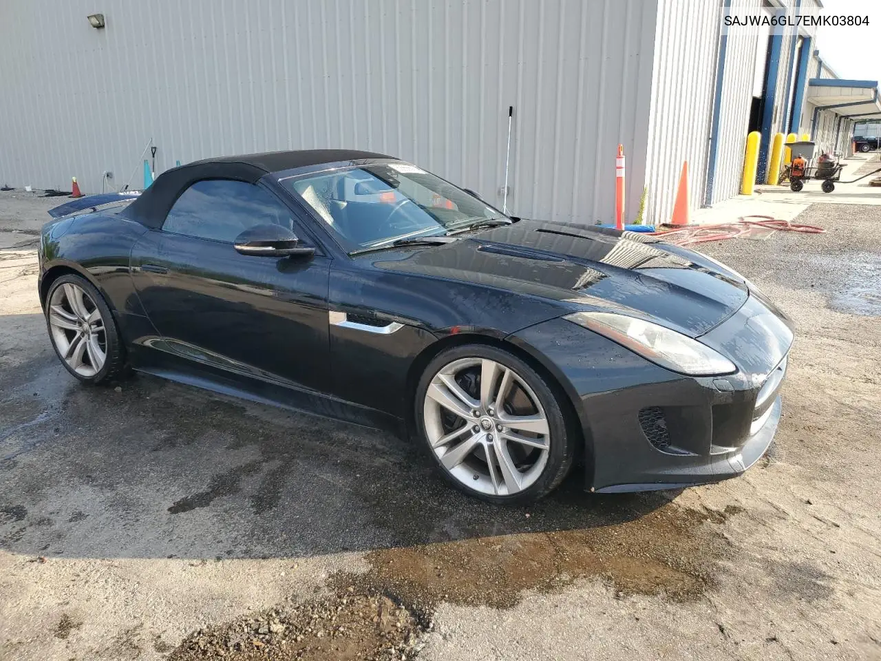 2014 Jaguar F-Type V8 S VIN: SAJWA6GL7EMK03804 Lot: 62060595