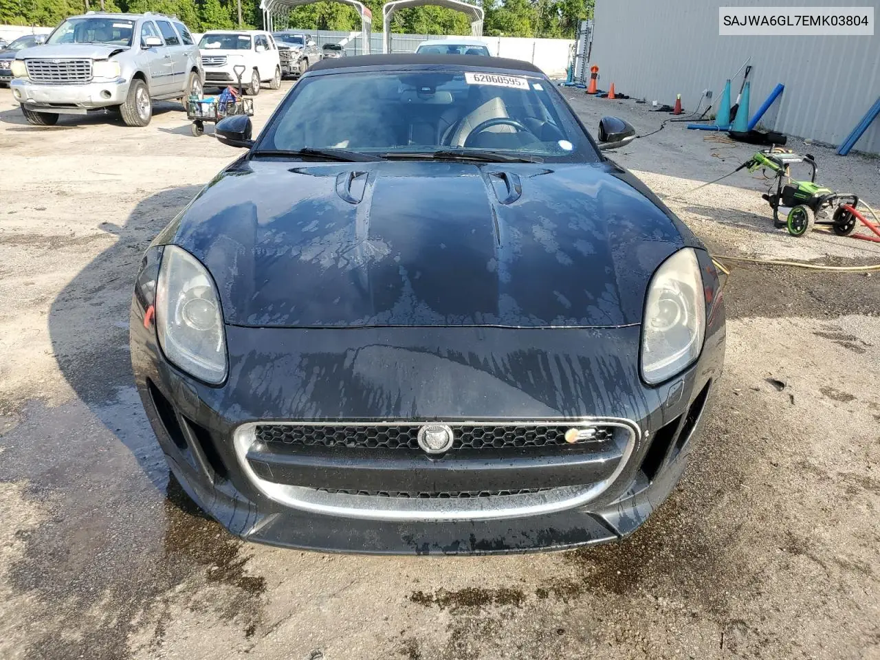 2014 Jaguar F-Type V8 S VIN: SAJWA6GL7EMK03804 Lot: 62060595